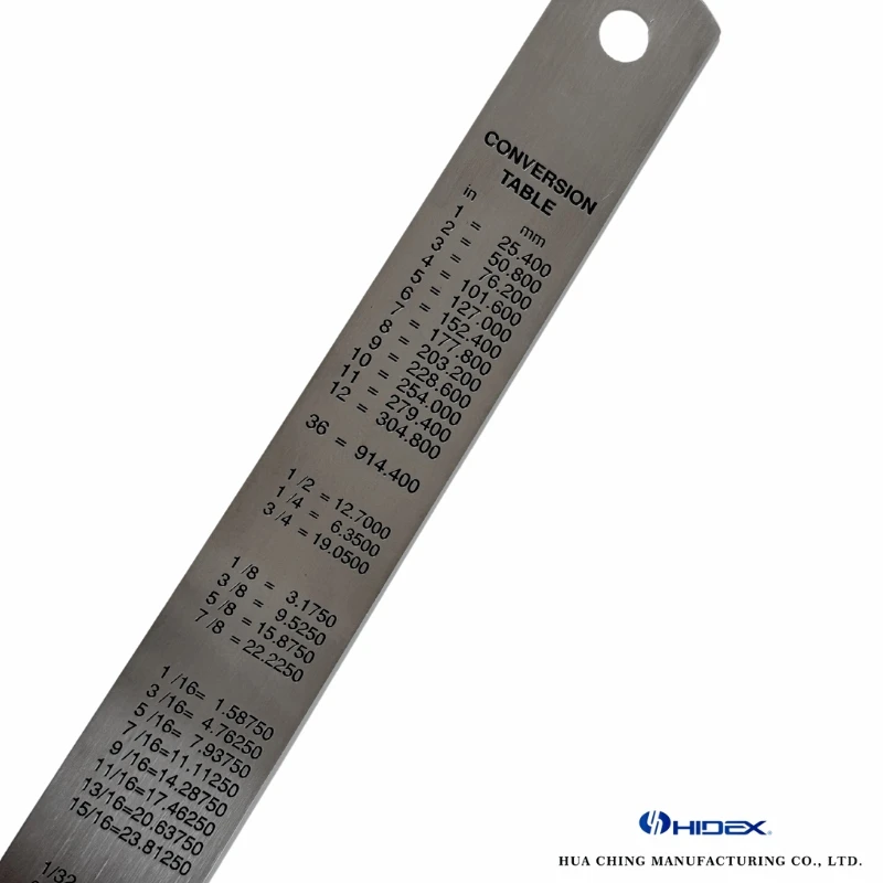 stainless steel ruler-F